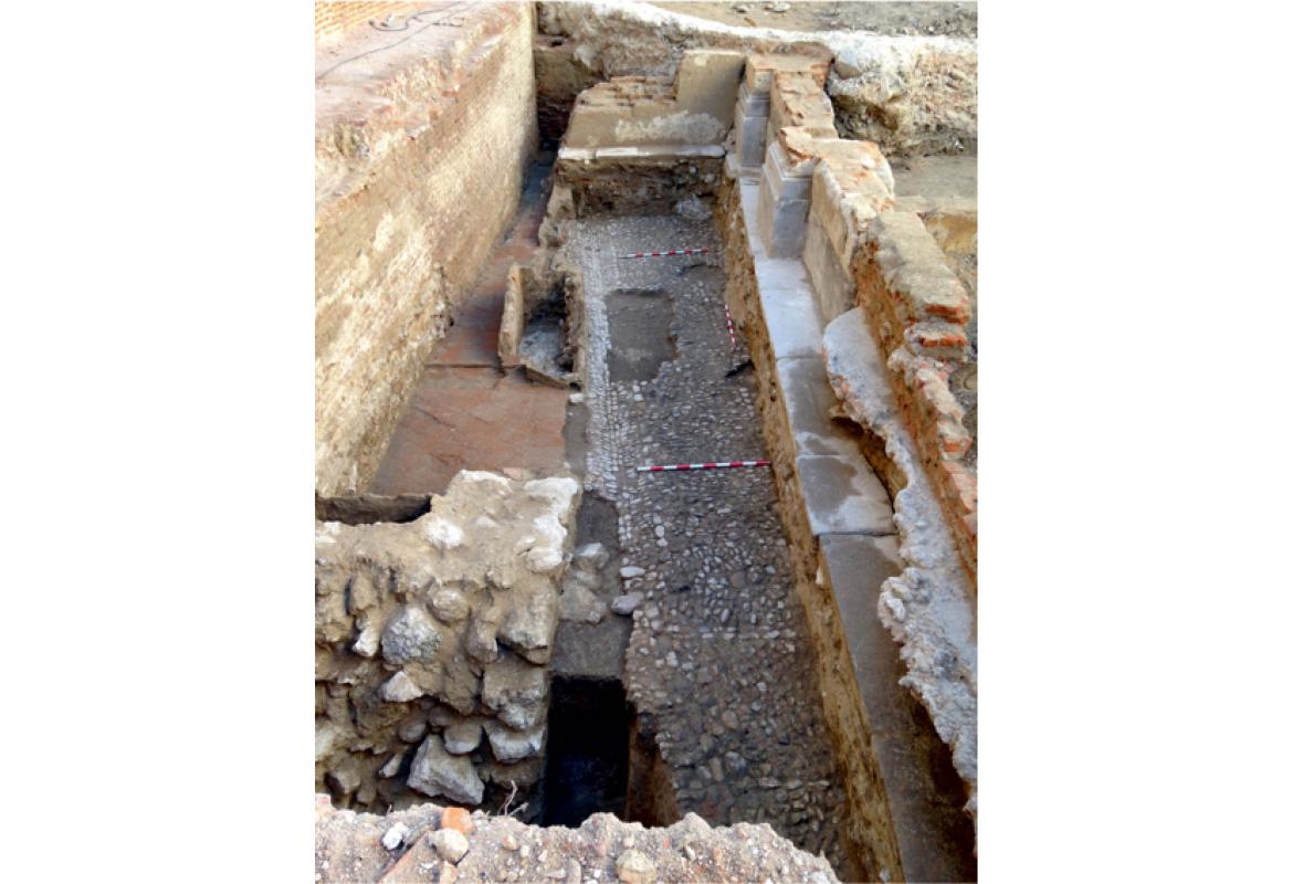 Estructuras de la primitiva trama urbana de la zona
