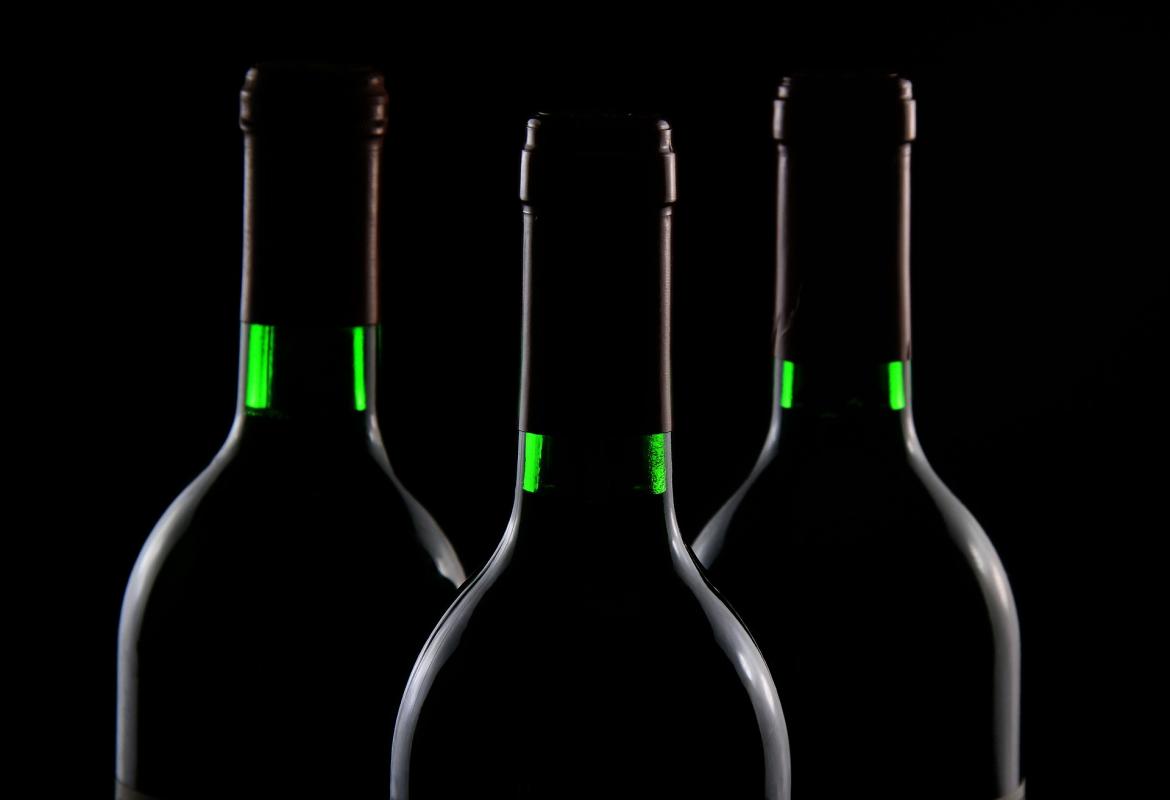 Botellas de vino