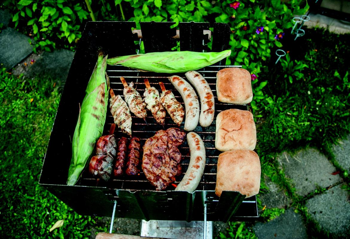 carne roja a la parrilla