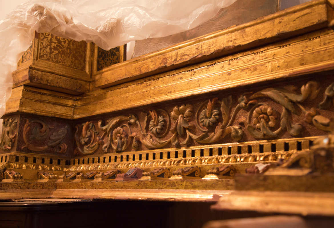 Restauración de los retablos de San Jerónimo y Santa Paula de la iglesia del convento de Jerónimas del Corpus Christi