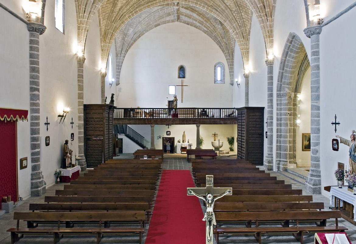La iglesia parroquial de la Asunción de Nuestra Señora en Robledo de Chavela 
