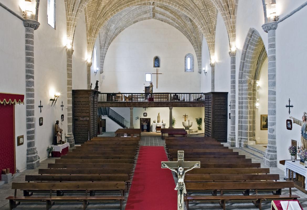 La iglesia parroquial de la Asunción de Nuestra Señora en Robledo de Chavela 