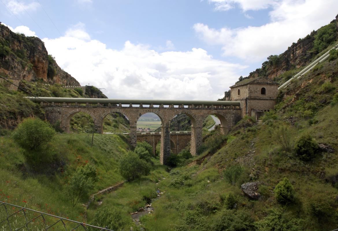 Historic Site of Patones de Arriba, in the municipality of Patones