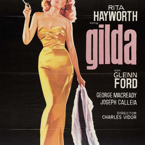 Cartel de la película Gilda_