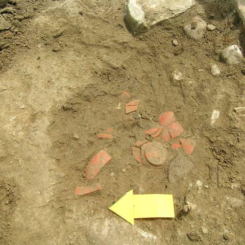 Imagen Fragmentos de cerámica romana terra sigillata de El Burrillo