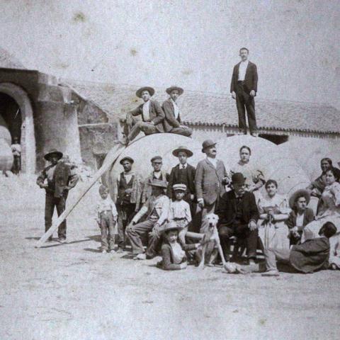Fabricación de tinajas de vino_1_(Museo Ulpiano Checa - Colmenar de Oreja)