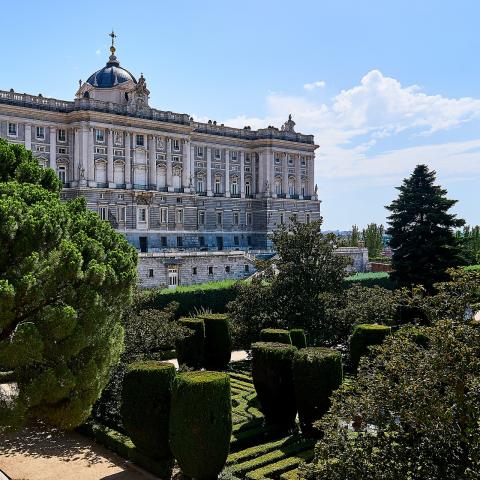 Royal Palace and gardens of Sabatini