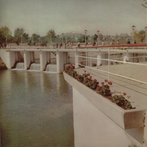 PRESA SOBRE EL RÍO MANZANARES