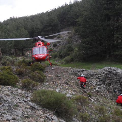 rescate montaña
