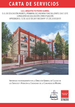 Carta de Servicios Instituto de Educación Secundaria Arquitecto Pedro Gumiel (Alcalá de Henares)